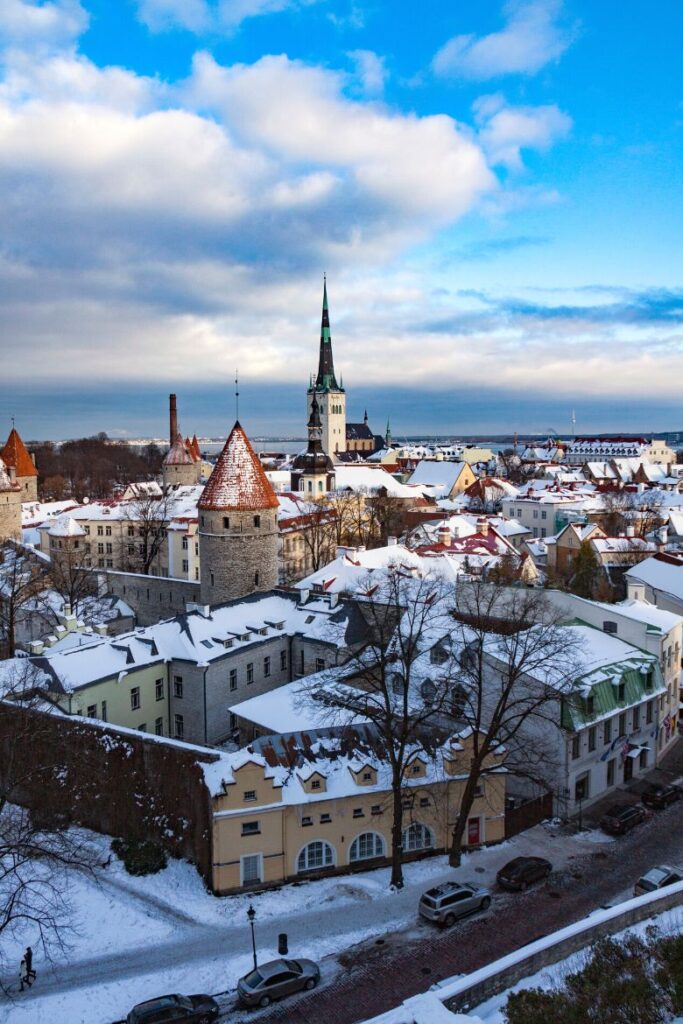 tallinn estonia winter