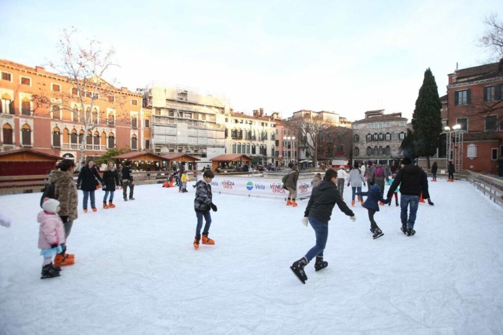 ice skating in venice