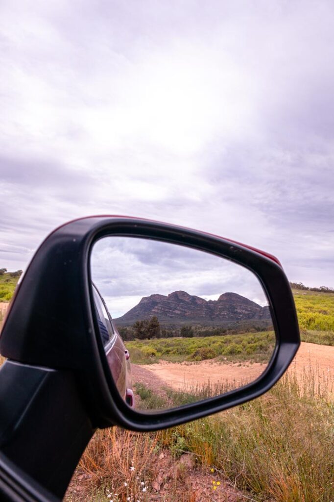 driving to flinders chase