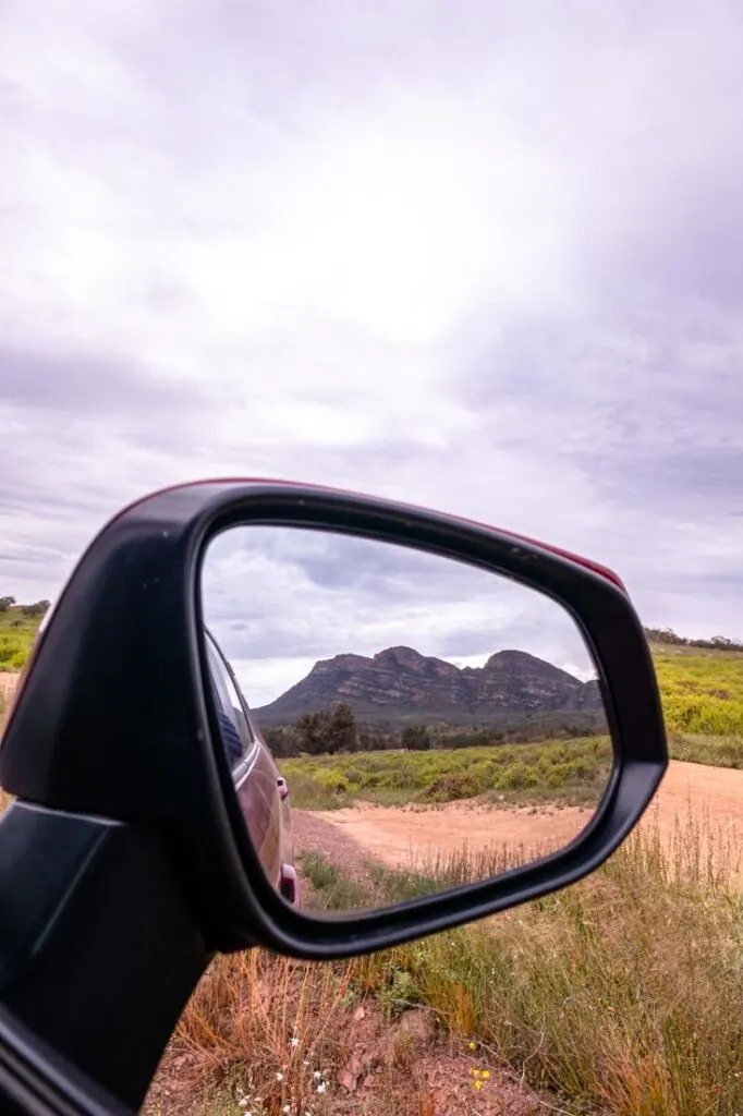 driving to flinders chase