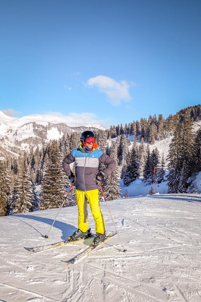 chatel skiing