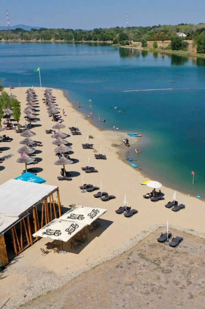 beach in budapest