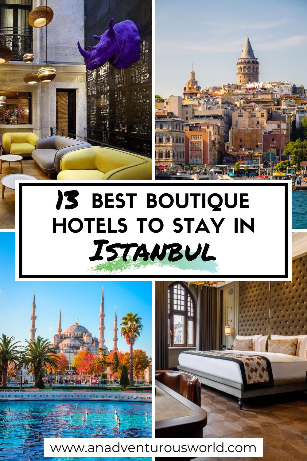 13 Coolest Hotels in Istanbul, Turkey