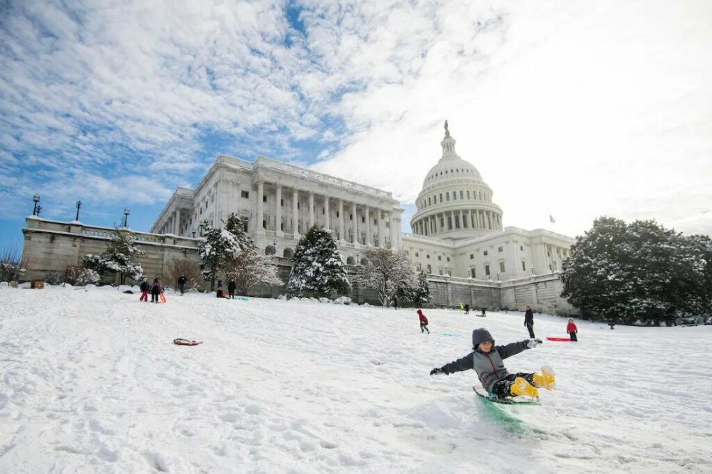 washington dc in january