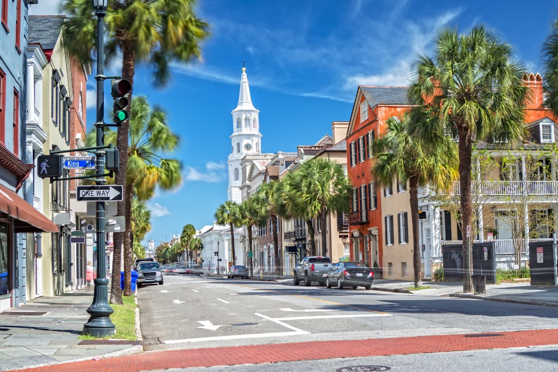 charleston in winter