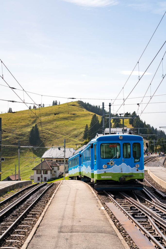 travelling switzerland by train