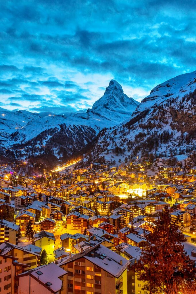 zermatt in winter