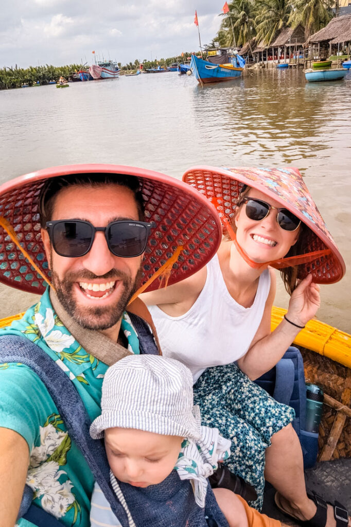 best basket boat tour in hoi an