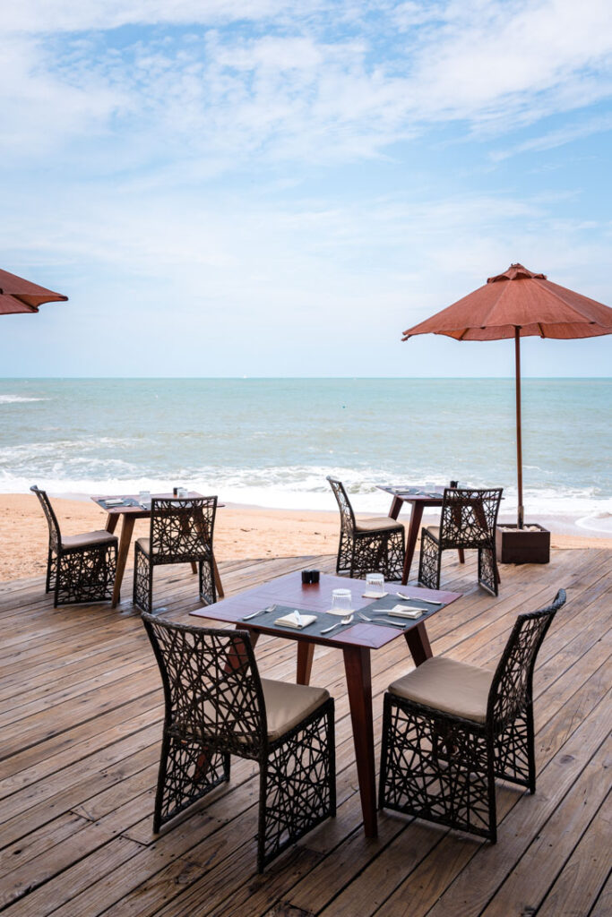 restaurant by the beach