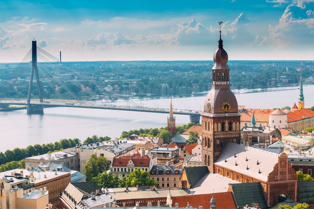 riga in winter