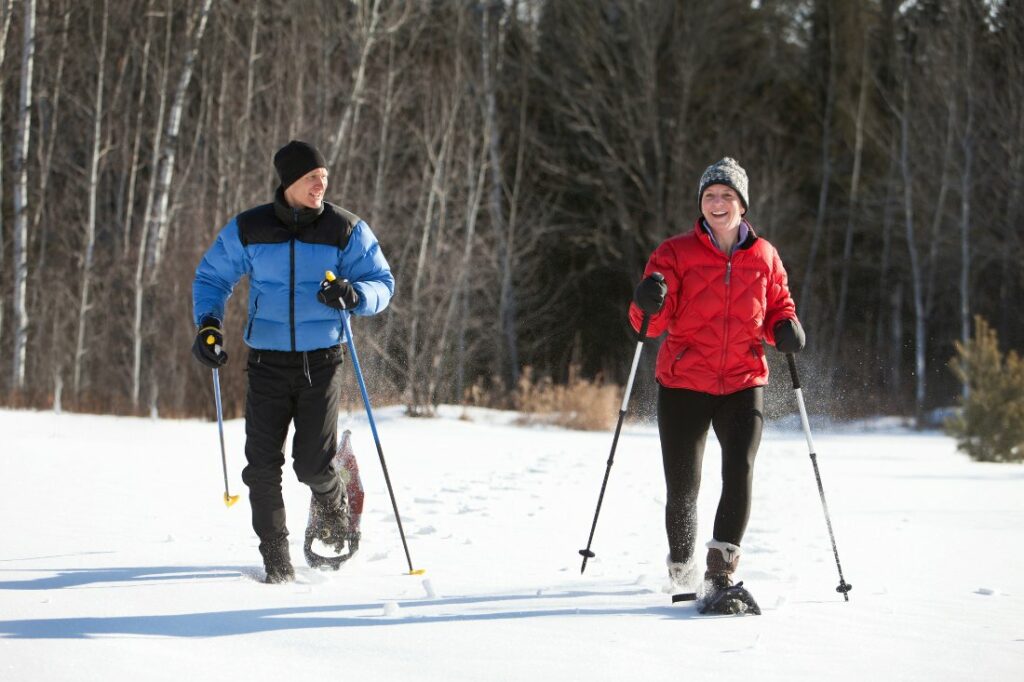 snowshoeing in riga