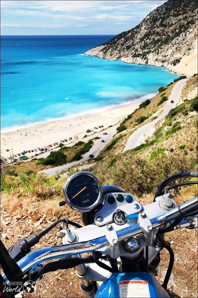 travelling by motorbike