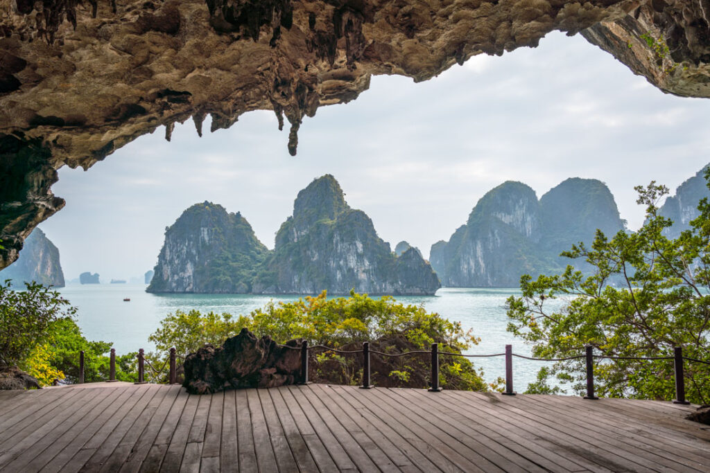 visiting halong bay