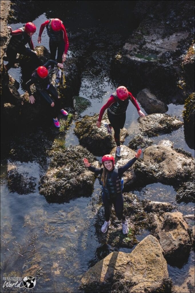 coasteering in cornwall