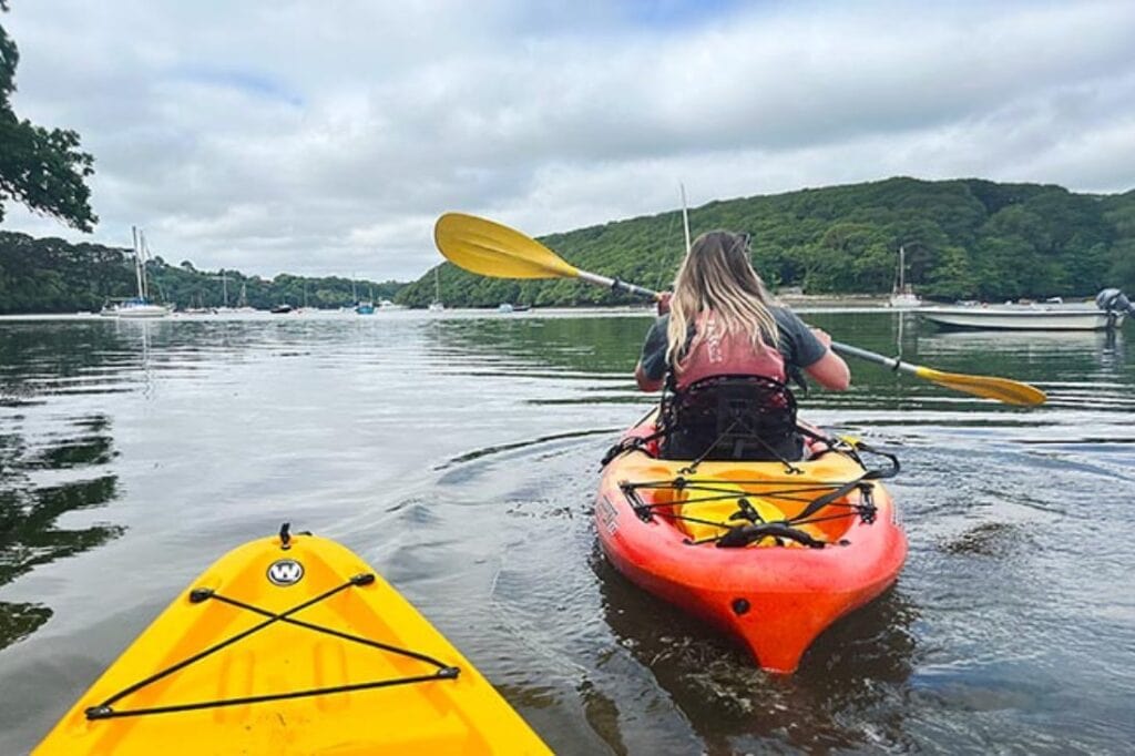 kayaking in cornwall