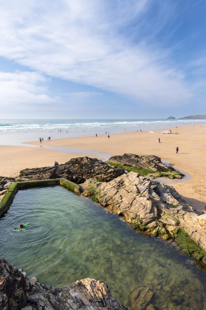 perranporth sea pool