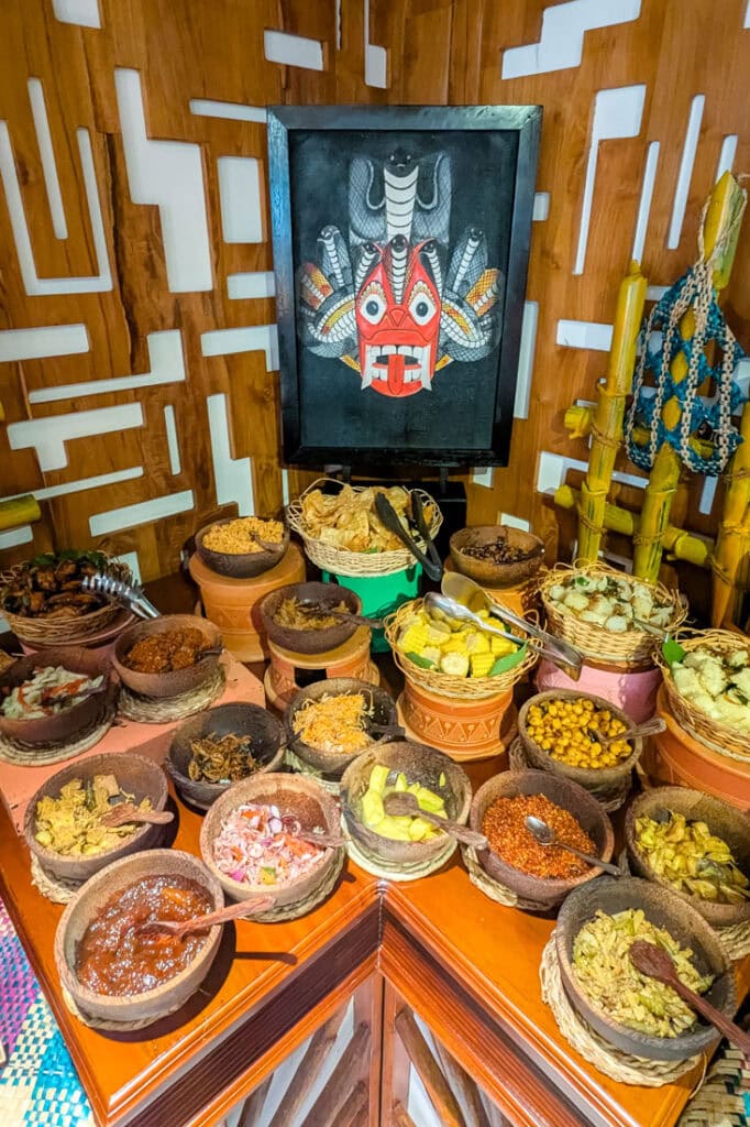 hotel buffet in sri lanka