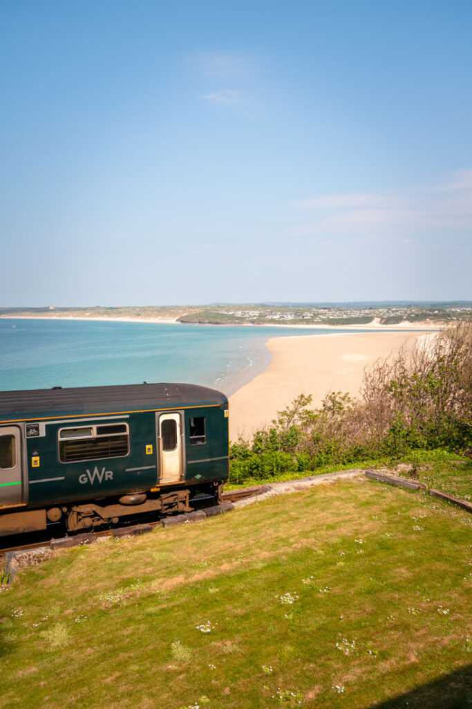 great west railway train cornwall