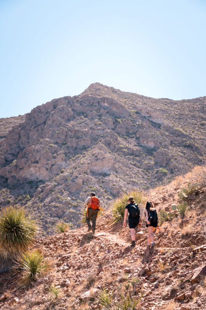 best time to go hiking in texas