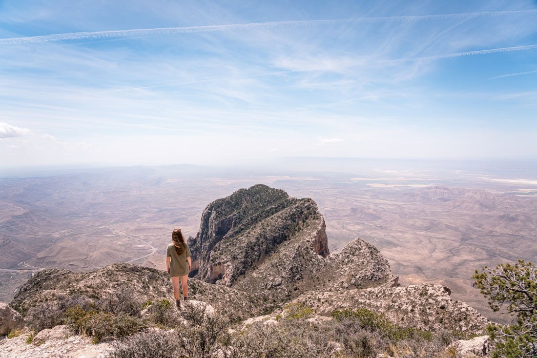 hiking guadalupe peak
