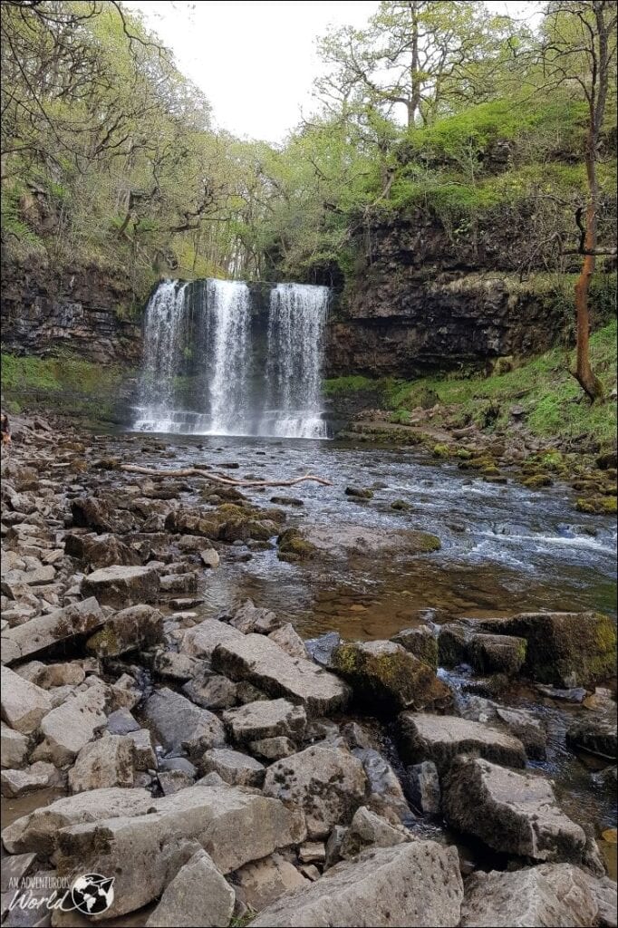 waterfall in the brecon beacons