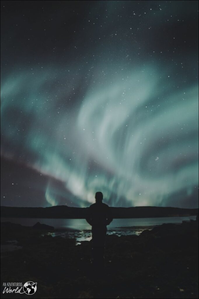 northern lights in greenland