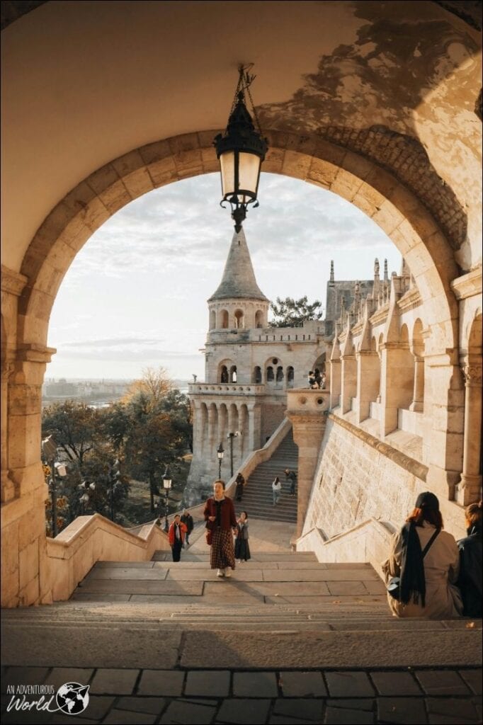 walking around budapest