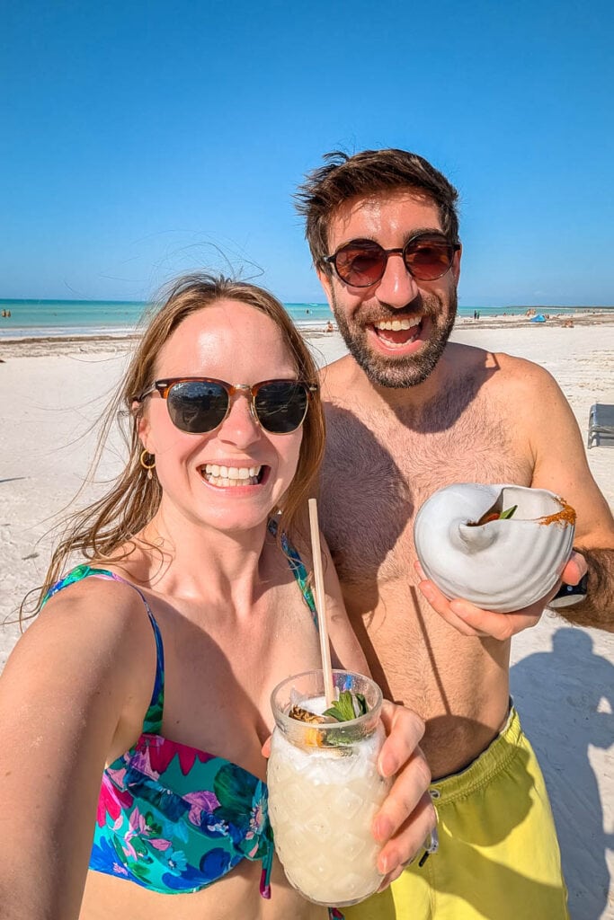 cocktails in holbox