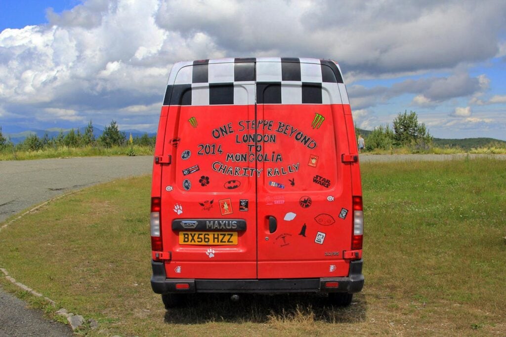 campervan in bulgaria