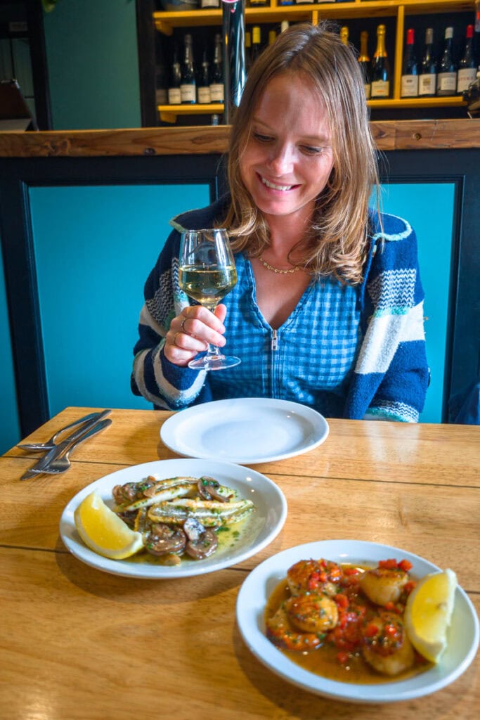 lunch at the barbican bistro in penzance