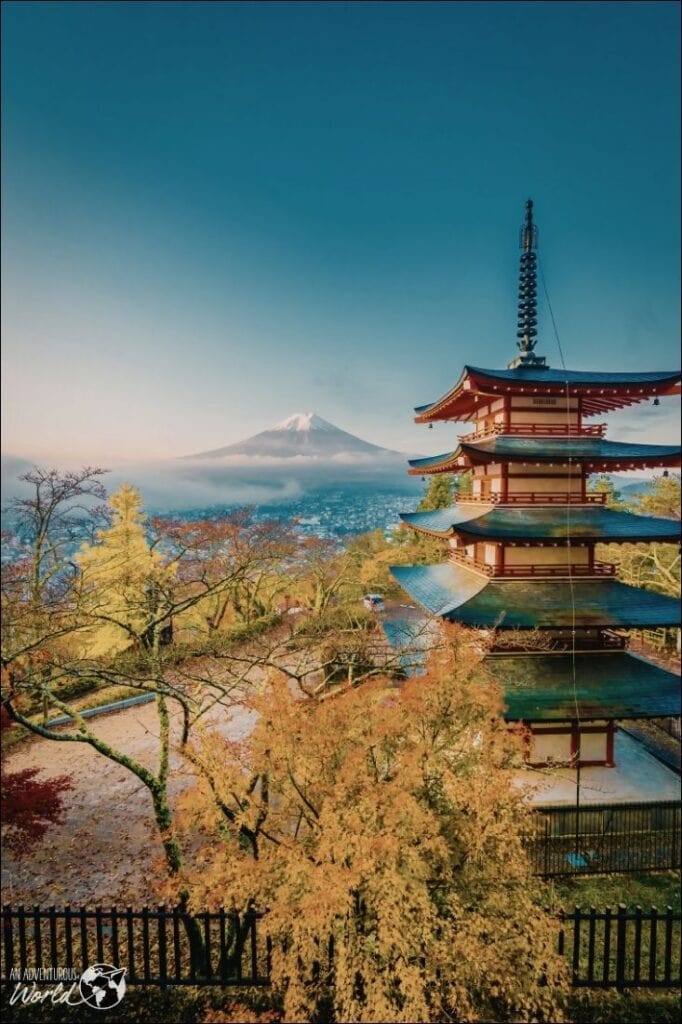 mount fuji temple