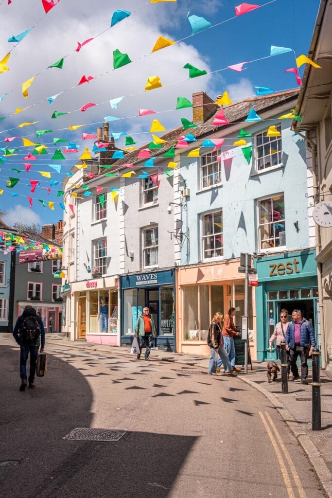 walking the streets of falmouth