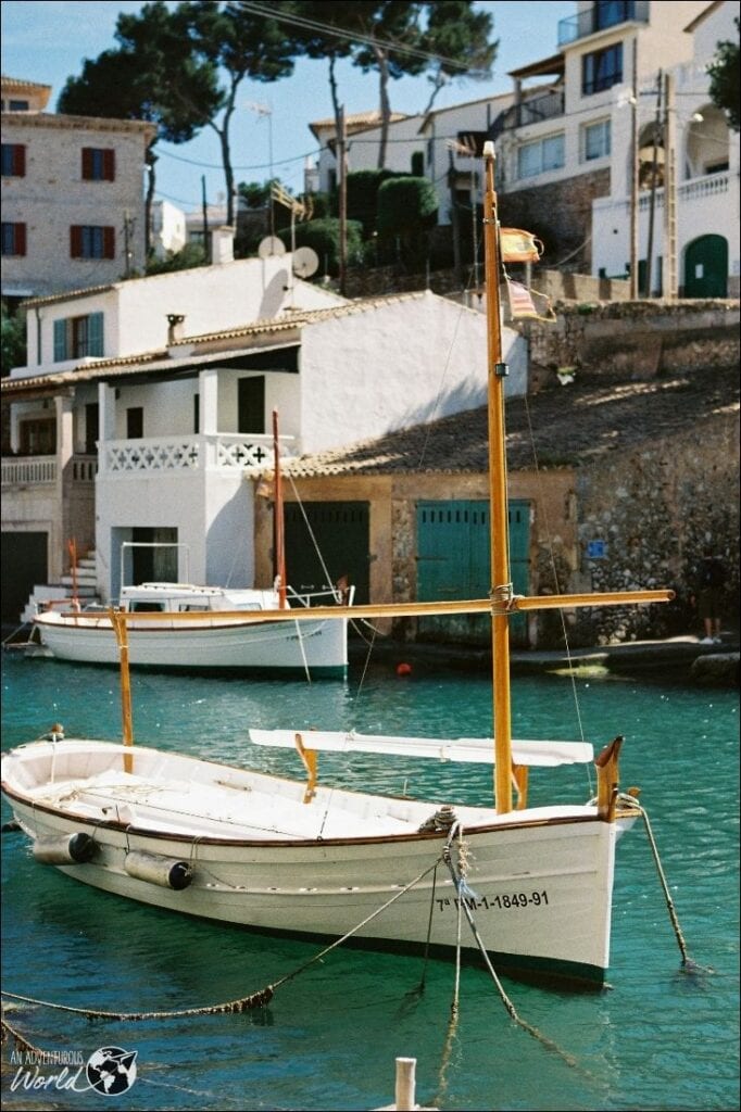 fishing boat in the marina