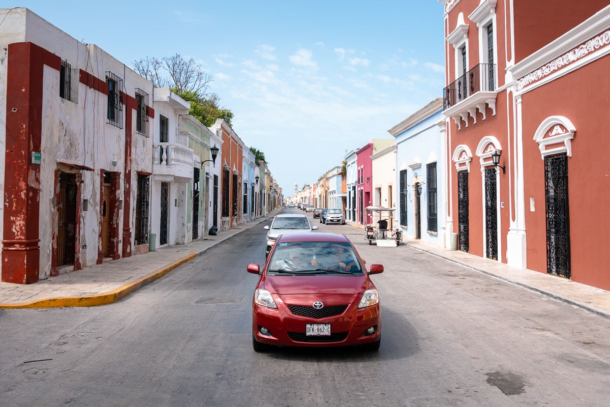 renting a car in the yucatan