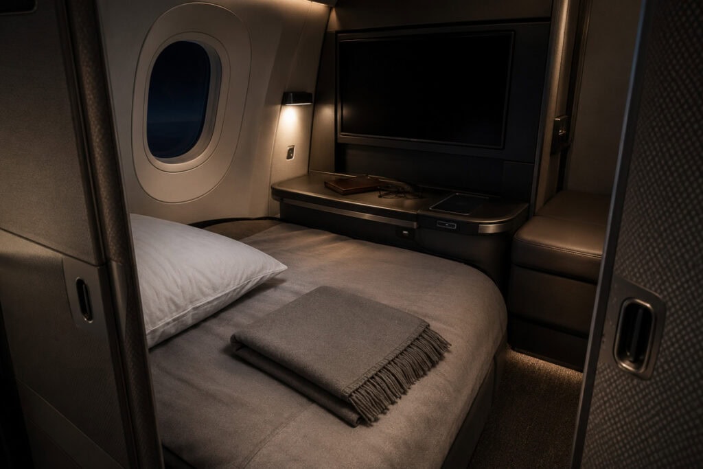 business class cabin