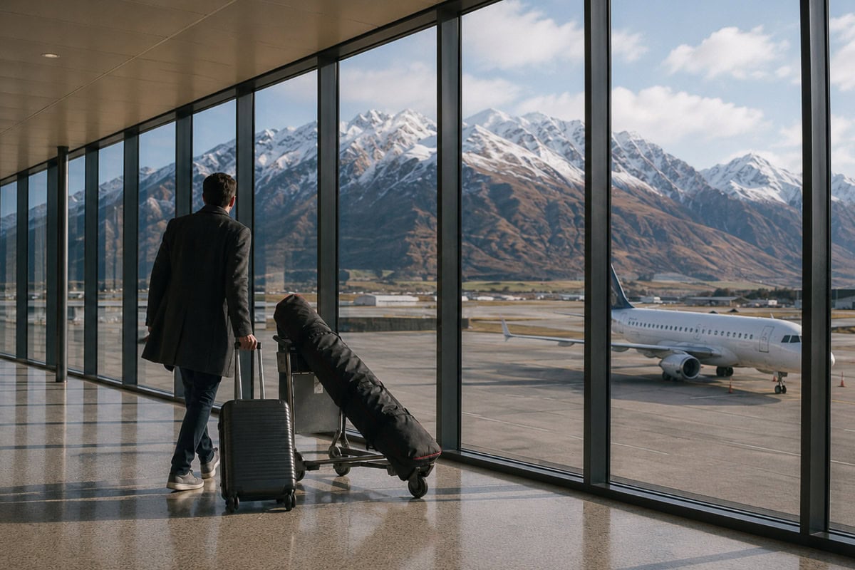 business class flights to queenstown