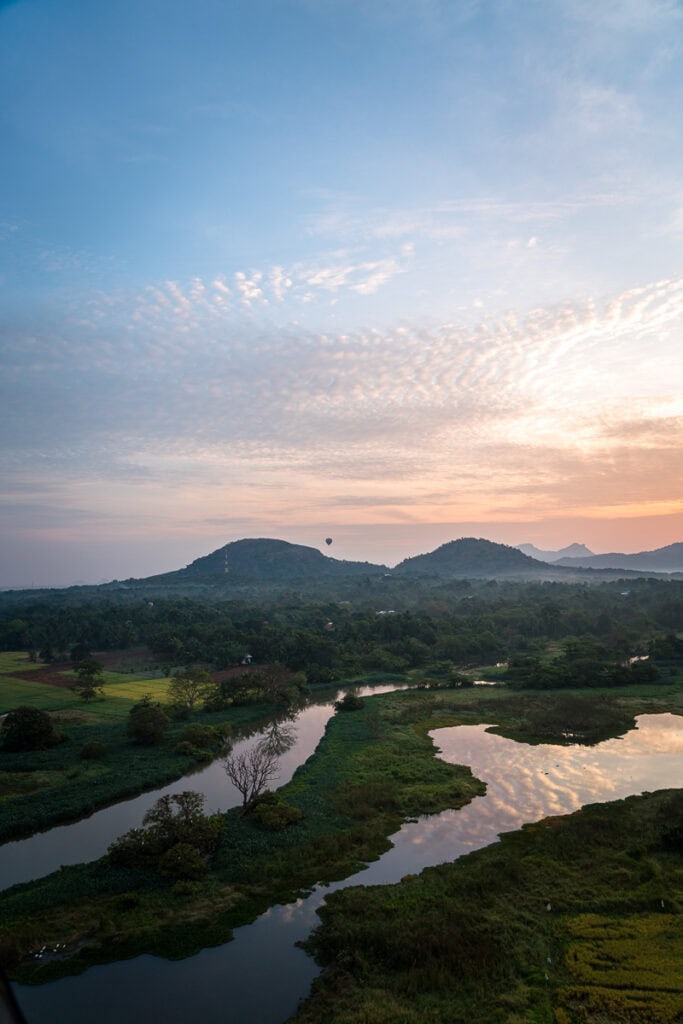 hot air baloon in sri lanka