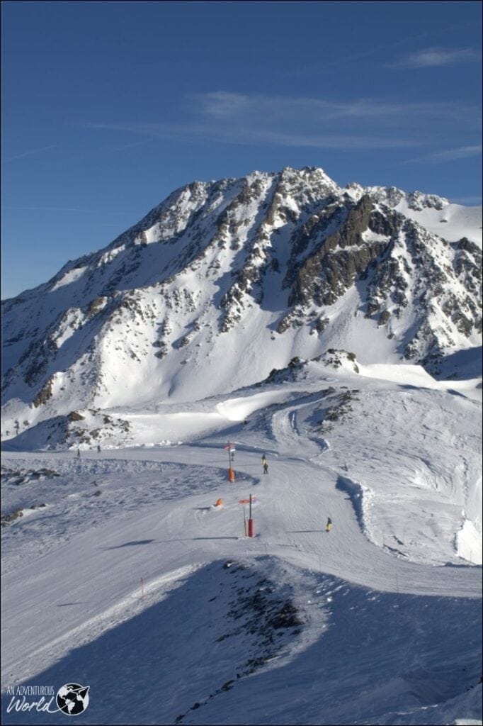 skiing three valleys