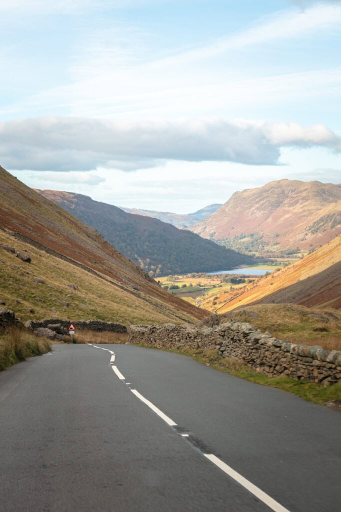 driving in the lake district