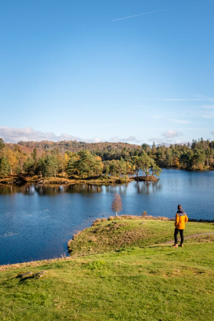 walking around tarn hows